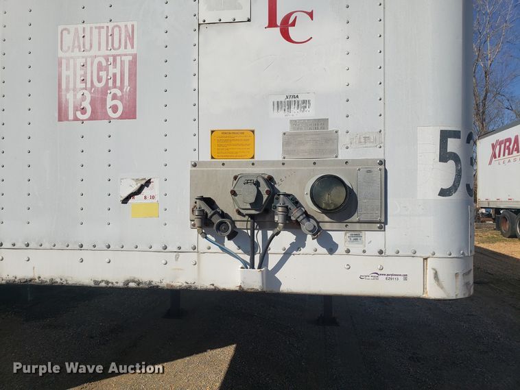 image for item EZ9113 1997 Strick dry van trailer