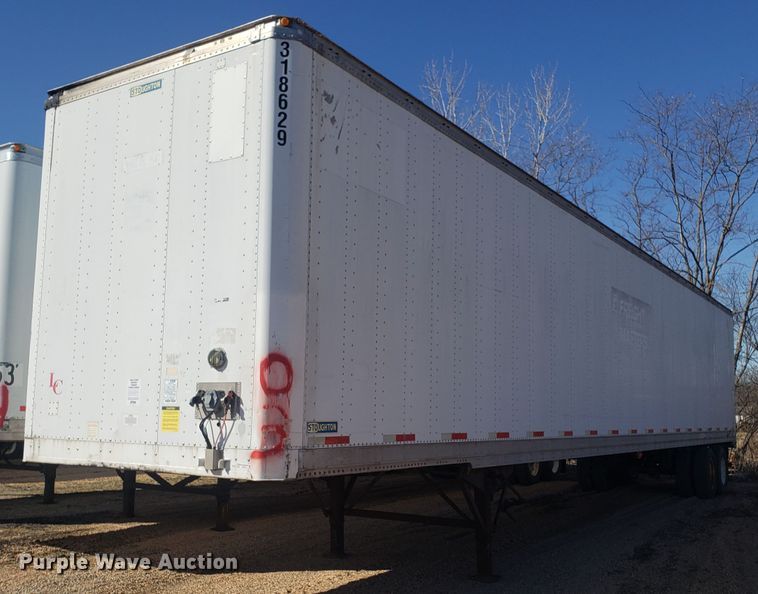 image for item EZ9114 2001 Stroughton AVW-535T-S-C-AR dry van trailer