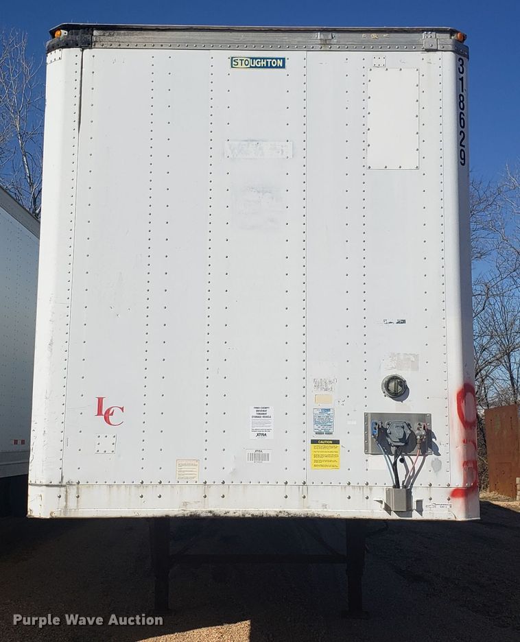 image for item EZ9114 2001 Stroughton AVW-535T-S-C-AR dry van trailer