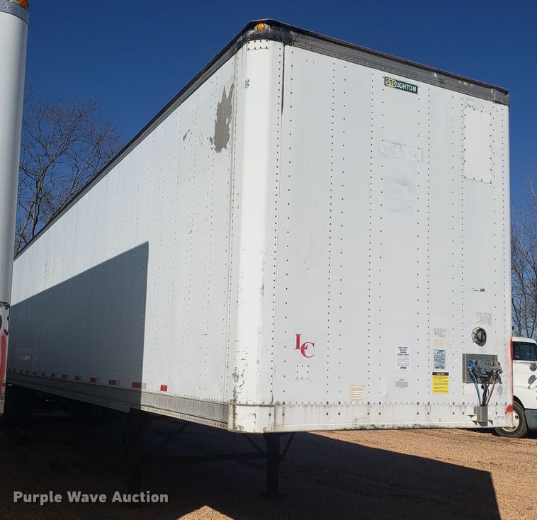 image for item EZ9114 2001 Stroughton AVW-535T-S-C-AR dry van trailer