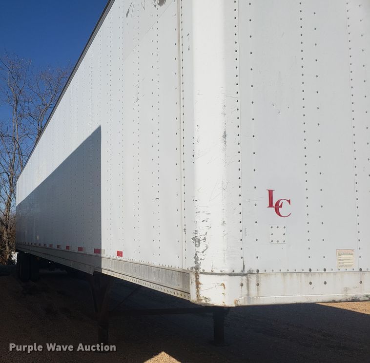 image for item EZ9114 2001 Stroughton AVW-535T-S-C-AR dry van trailer