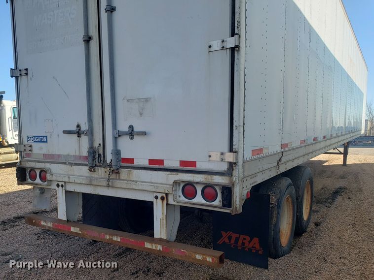 image for item EZ9114 2001 Stroughton AVW-535T-S-C-AR dry van trailer