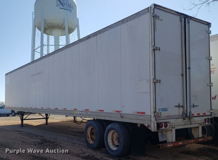 image for item EZ9114 2001 Stroughton AVW-535T-S-C-AR dry van trailer