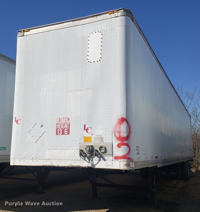 image for item EZ9115 1997 Strick dry van trailer
