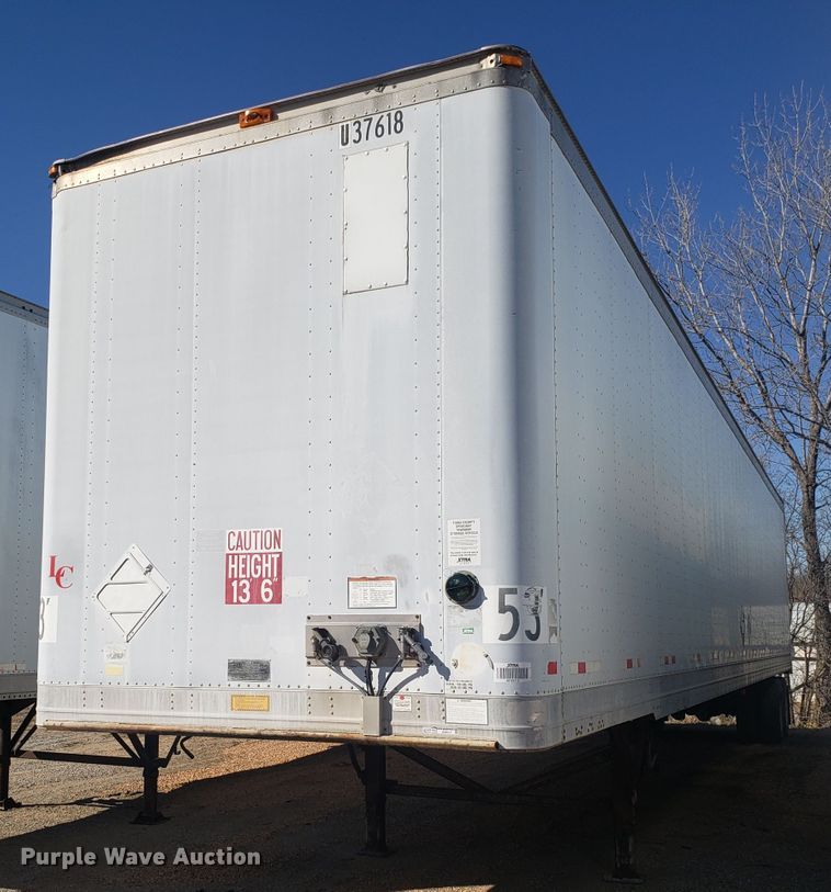 image for item EZ9117 2001 Great Dane 7411TP-SA53 dry van trailer