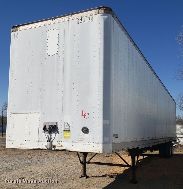 image for item EZ9118 1999 Stroughton AVW-535T-S-C-AR dry van trailer