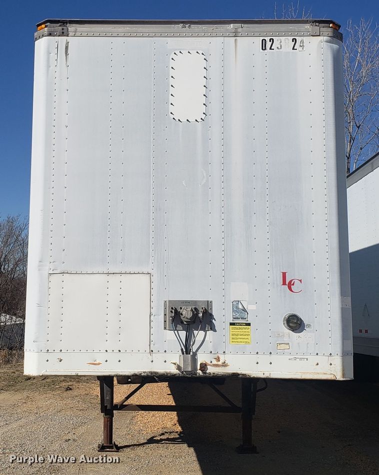 image for item EZ9118 1999 Stroughton AVW-535T-S-C-AR dry van trailer