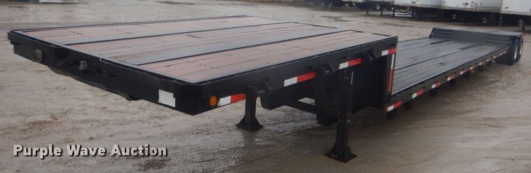 image for item GD9085 1978 Delta DD-46-96 drop deck equipment trailer
