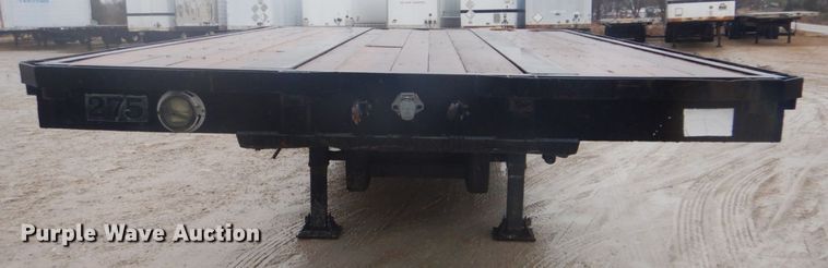 image for item GD9085 1978 Delta DD-46-96 drop deck equipment trailer