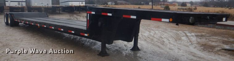 image for item GD9085 1978 Delta DD-46-96 drop deck equipment trailer