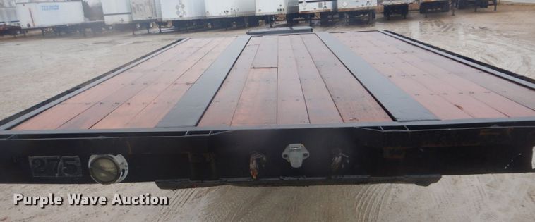 image for item GD9085 1978 Delta DD-46-96 drop deck equipment trailer