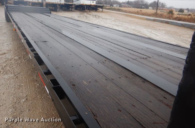 image for item GD9085 1978 Delta DD-46-96 drop deck equipment trailer