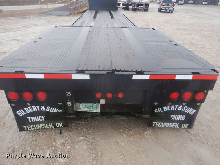 image for item GD9085 1978 Delta DD-46-96 drop deck equipment trailer