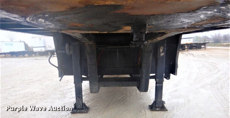 image for item GD9085 1978 Delta DD-46-96 drop deck equipment trailer