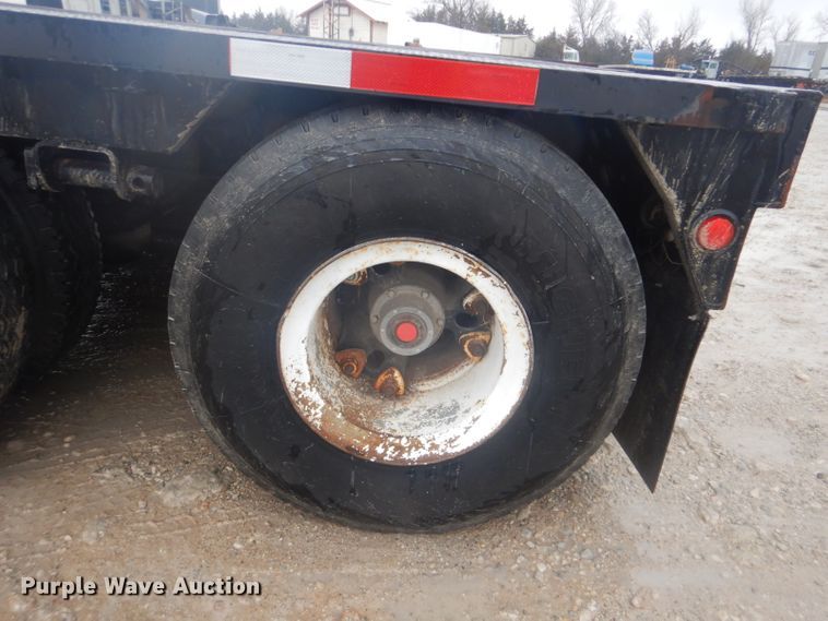 image for item GD9085 1978 Delta DD-46-96 drop deck equipment trailer