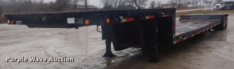 image for item GD9086 1978 Delta DD-46-96 drop deck equipment trailer