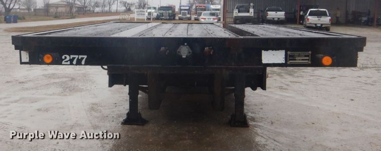 image for item GD9086 1978 Delta DD-46-96 drop deck equipment trailer