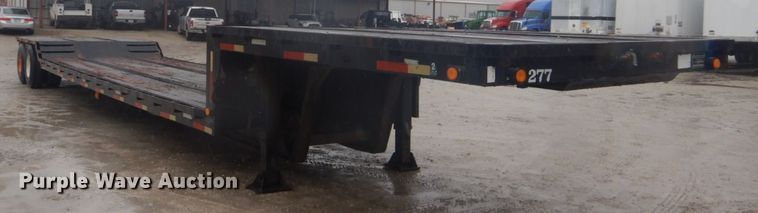 image for item GD9086 1978 Delta DD-46-96 drop deck equipment trailer