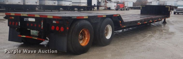 image for item GD9086 1978 Delta DD-46-96 drop deck equipment trailer