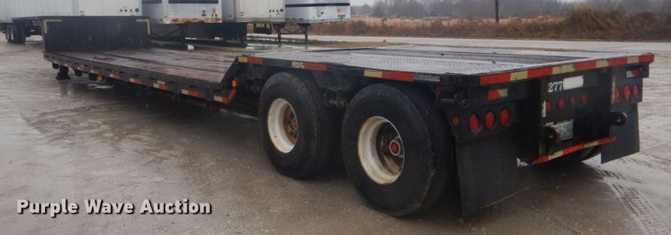 image for item GD9086 1978 Delta DD-46-96 drop deck equipment trailer