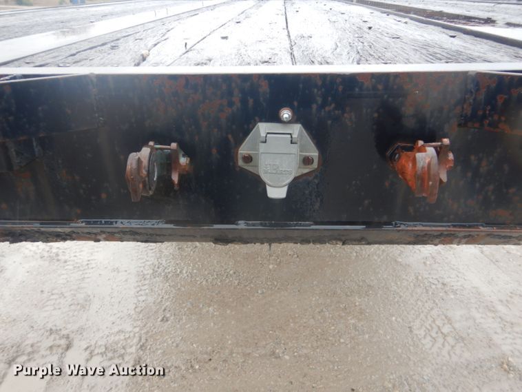 image for item GD9086 1978 Delta DD-46-96 drop deck equipment trailer