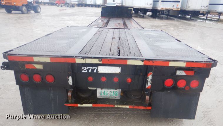 image for item GD9086 1978 Delta DD-46-96 drop deck equipment trailer