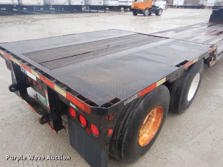 image for item GD9086 1978 Delta DD-46-96 drop deck equipment trailer