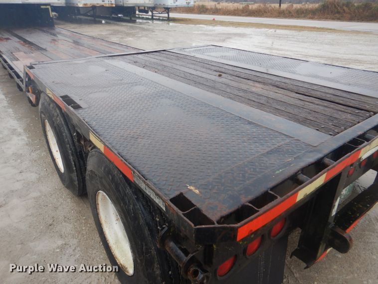 image for item GD9086 1978 Delta DD-46-96 drop deck equipment trailer