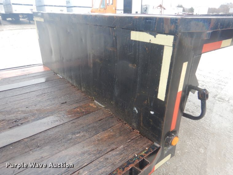 image for item GD9086 1978 Delta DD-46-96 drop deck equipment trailer