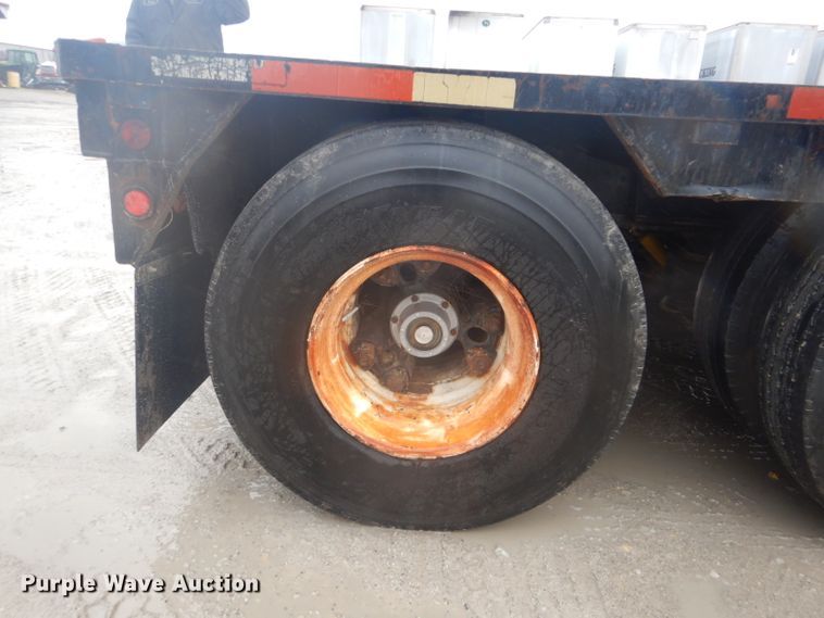 image for item GD9086 1978 Delta DD-46-96 drop deck equipment trailer