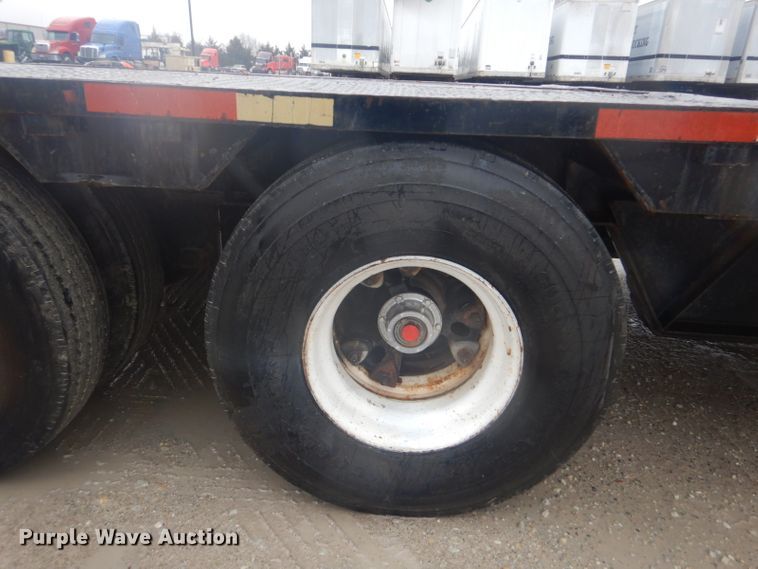 image for item GD9086 1978 Delta DD-46-96 drop deck equipment trailer