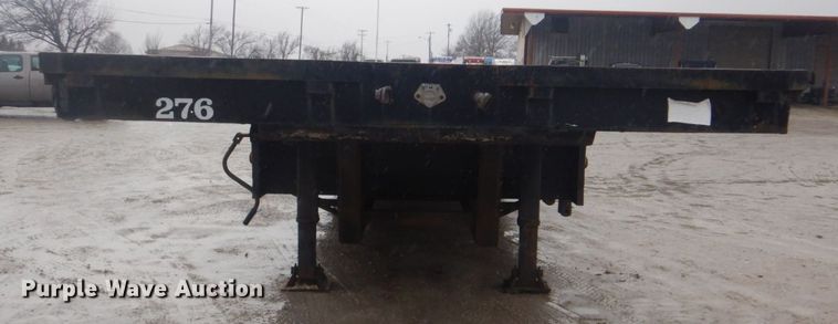 image for item GD9087 1980 Delta drop deck equipment trailer