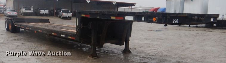 image for item GD9087 1980 Delta drop deck equipment trailer