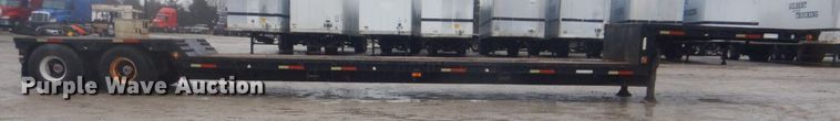 image for item GD9087 1980 Delta drop deck equipment trailer