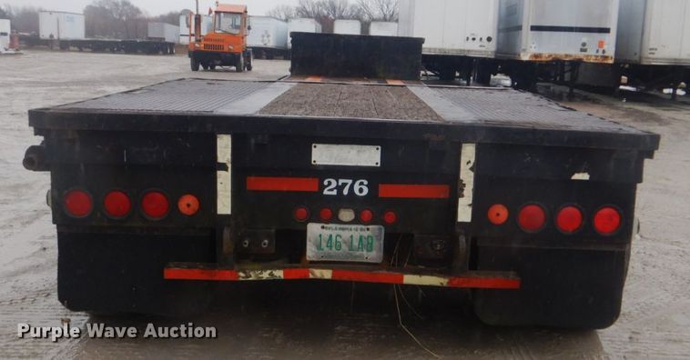 image for item GD9087 1980 Delta drop deck equipment trailer