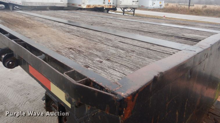 image for item GD9087 1980 Delta drop deck equipment trailer