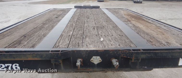 image for item GD9087 1980 Delta drop deck equipment trailer