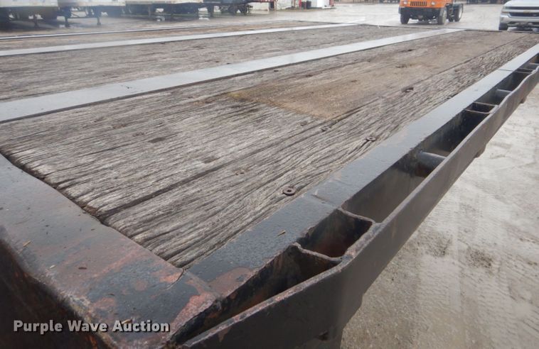 image for item GD9087 1980 Delta drop deck equipment trailer