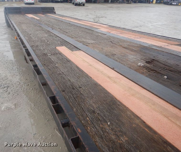 image for item GD9087 1980 Delta drop deck equipment trailer