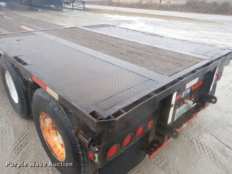 image for item GD9087 1980 Delta drop deck equipment trailer