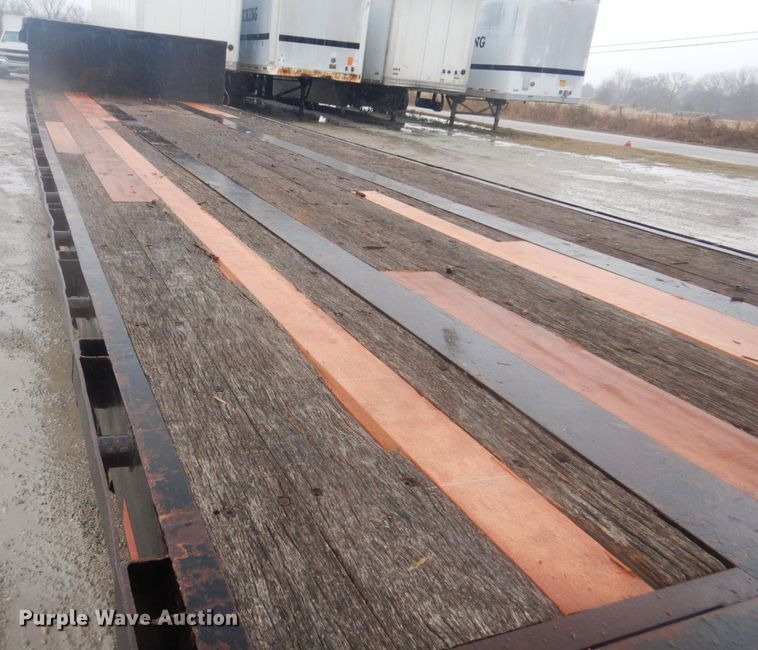 image for item GD9087 1980 Delta drop deck equipment trailer