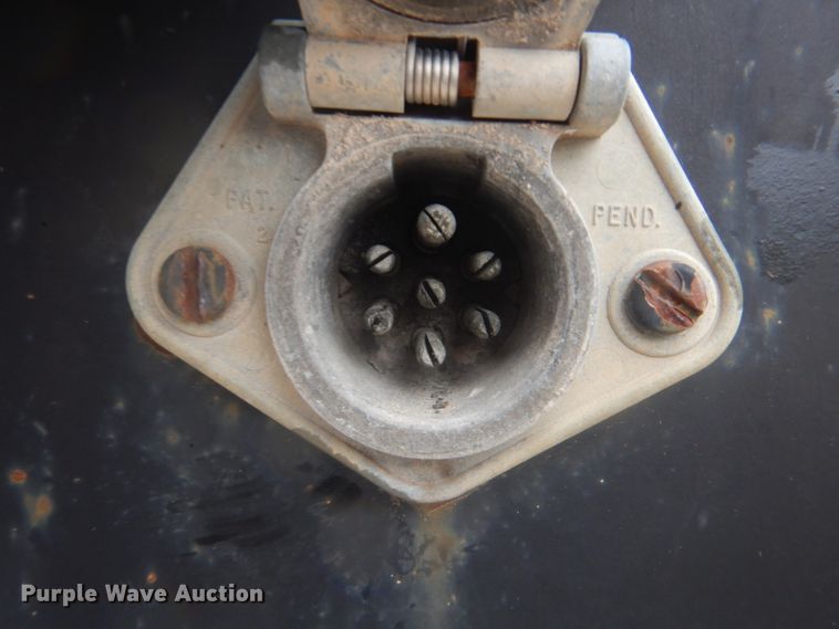 image for item GD9087 1980 Delta drop deck equipment trailer