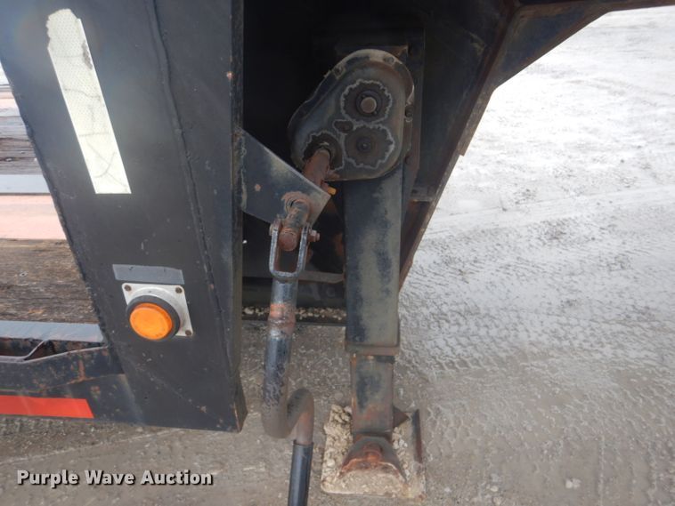 image for item GD9087 1980 Delta drop deck equipment trailer