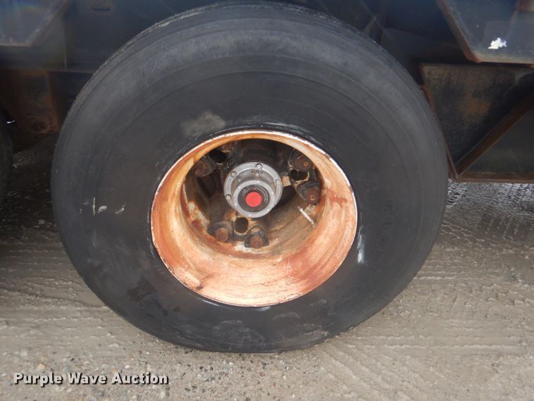 image for item GD9087 1980 Delta drop deck equipment trailer