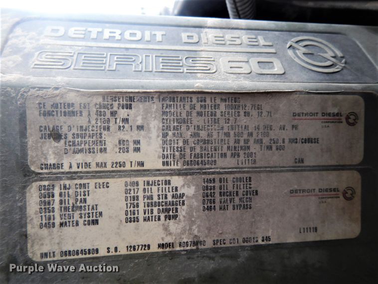 image for item GD9088 2002 Freightliner Columbia semi truck