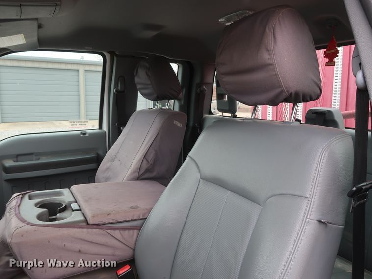 image for item GD9978 2012 Ford F550 Super Duty XL SuperCab flatbed treater truck