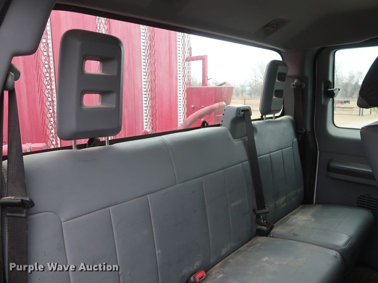 image for item GD9978 2012 Ford F550 Super Duty XL SuperCab flatbed treater truck