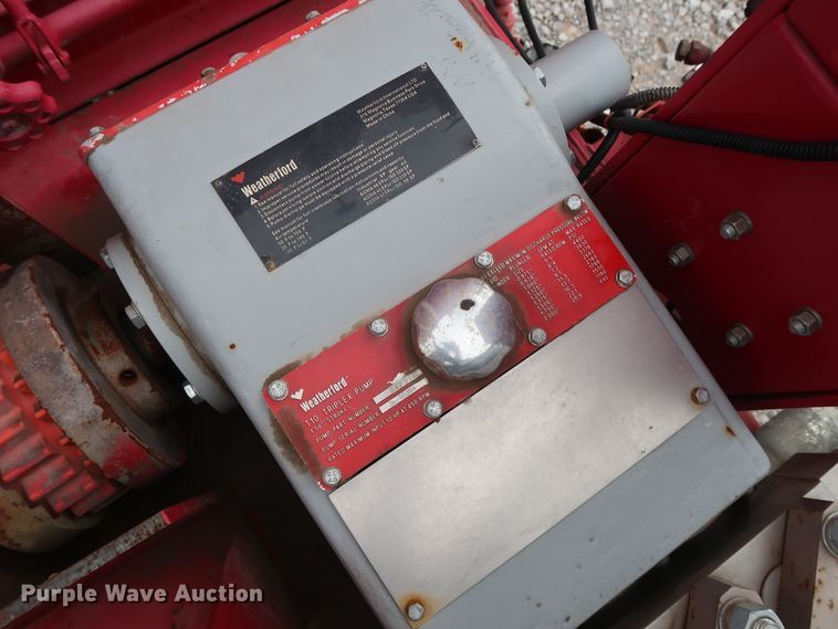 image for item GD9978 2012 Ford F550 Super Duty XL SuperCab flatbed treater truck