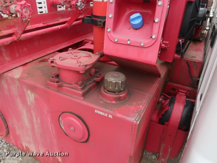 image for item GD9978 2012 Ford F550 Super Duty XL SuperCab flatbed treater truck