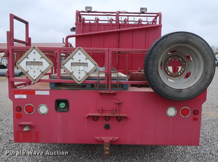 image for item GD9978 2012 Ford F550 Super Duty XL SuperCab flatbed treater truck